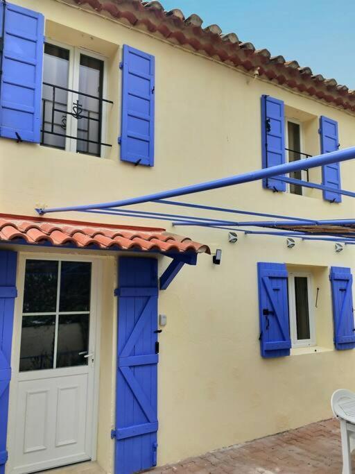 Bleu Lavande - Coquet Appartement Ambiance Village Istres Buitenkant foto
